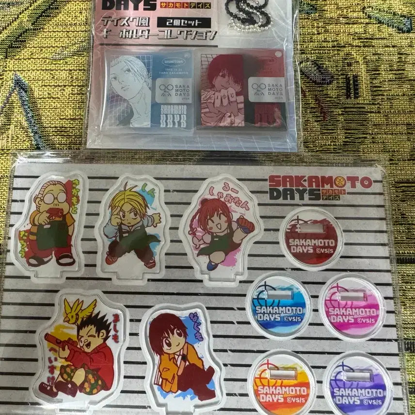 [SOLD OUT] 사카모토데이즈 점프샵 상점조 아크릴 CD 아크릴 키링 일괄