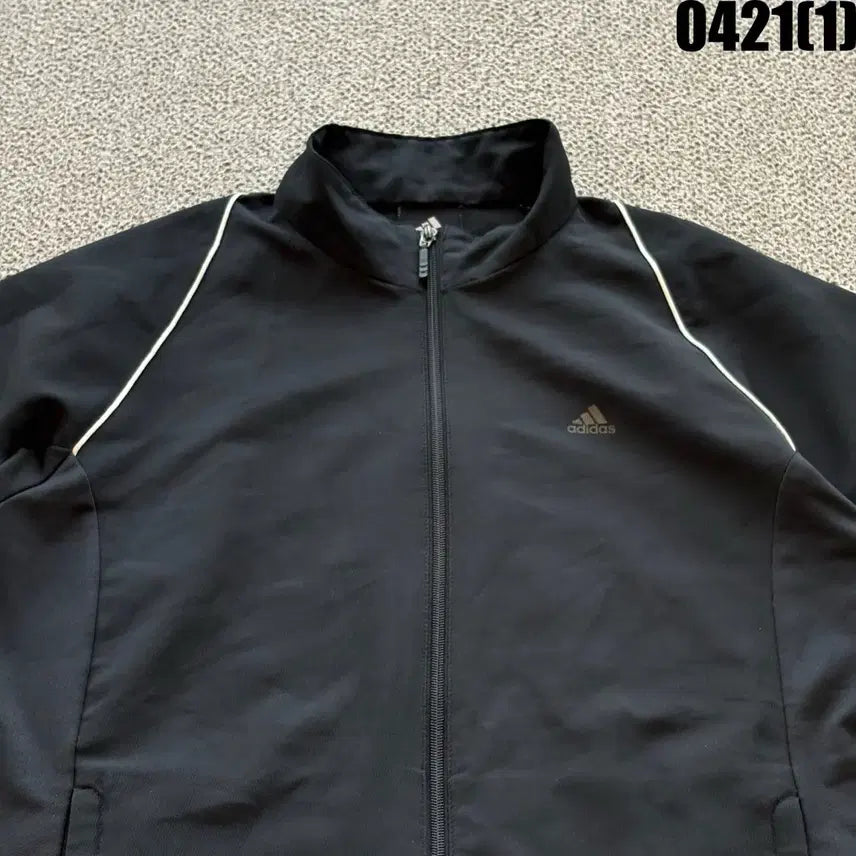 [BUNJANG] Adidas Black Line Jacket (Size 100) / 아디다스 블랙 라인 자켓 100