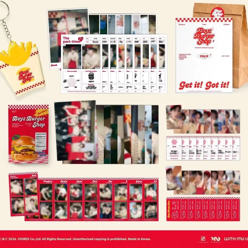 [SOLD OUT] 미개봉) 더보이즈 더비 8기 멤버십 키트 (포카 포함)
