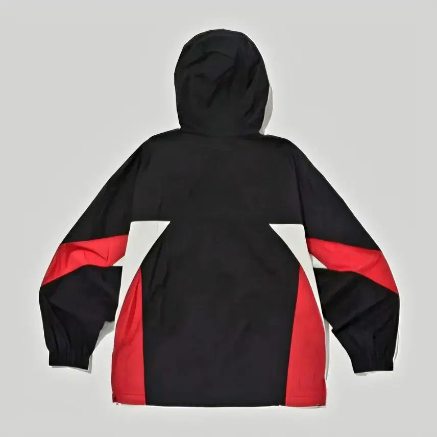 [BUNJANG] Reebok Color Block Mesh Hybrid Windbreaker Jacket / 리복 컬러블록 메쉬 하이브리드 바람막이