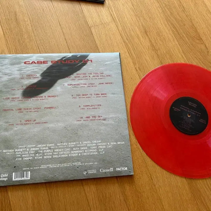 [SOLD OUT] 다니엘시저 정규2집 케이스스터디01 lp
