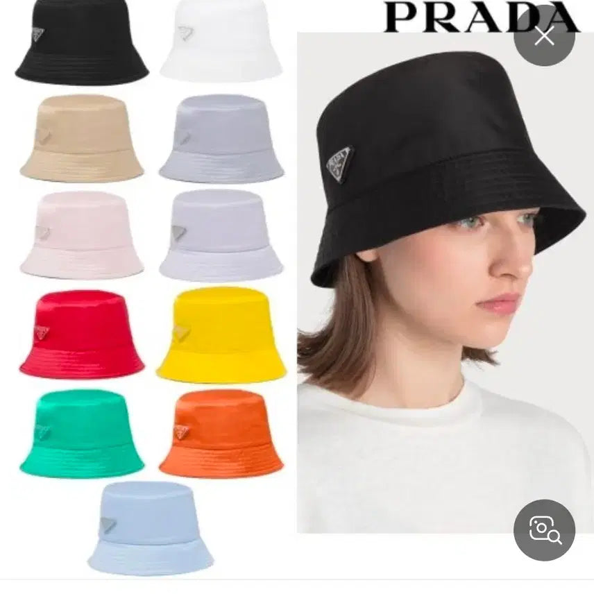 [BUNJANG] Prada Bucket Hat / 프라다 버킷백 m 벙거지모자