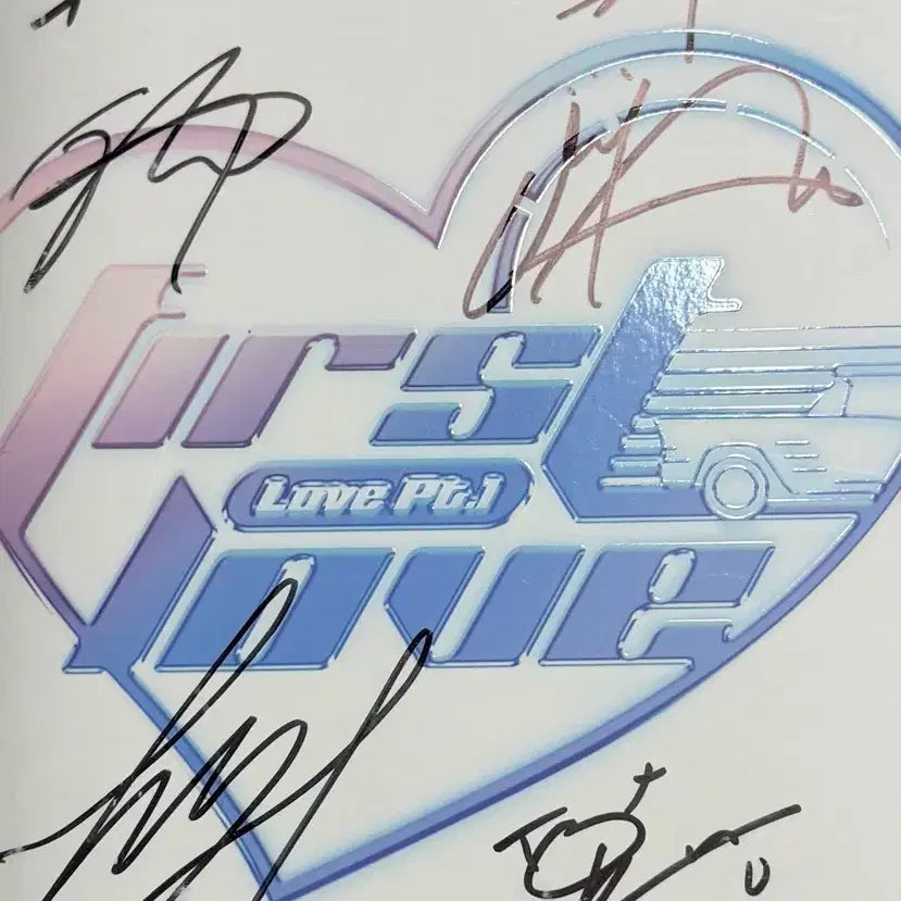 [BUNJANG] WEi Signed Album with Handwritten Message / 위아이 싸인앨범 +친필메세지