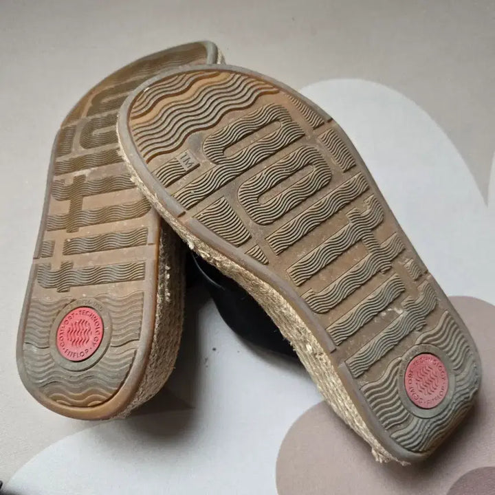 [BUNJANG] Fitflop Black Flip-Flop Sandals / 핏플랍 블랙 쪼리 샌들(225.무배)
