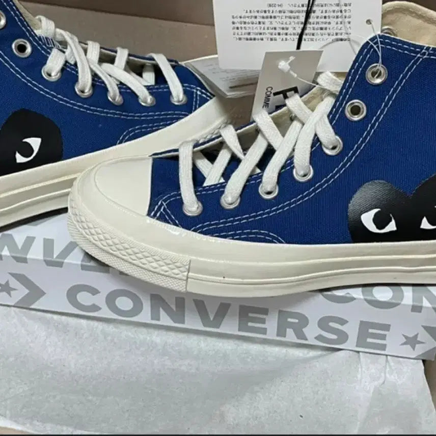 [BUNJANG] Comme des Garcons Converse Chuck Taylor Sneakers / 꼼데가르송 척테일러 컨버스 미개봉새제품 us8.5