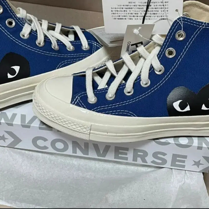 [BUNJANG] Comme des Garcons Converse Chuck Taylor Sneakers / 꼼데가르송 척테일러 컨버스 미개봉새제품 us8.5