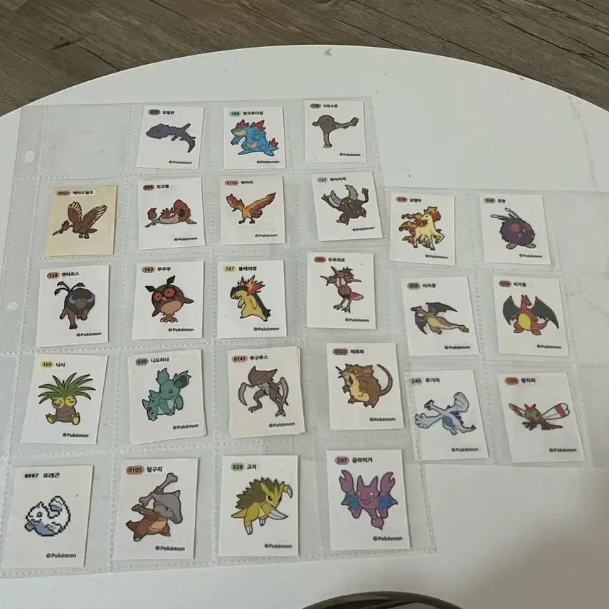 [BUNJANG] Pokemon Bread Stickers Collection / 포켓몬 빵 띠부띠부씰 모음