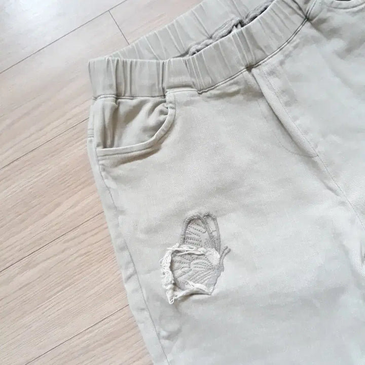 [SOLD OUT] 바지 면스판 밴딩 세미부츠컷 팬츠 2벌 일괄
