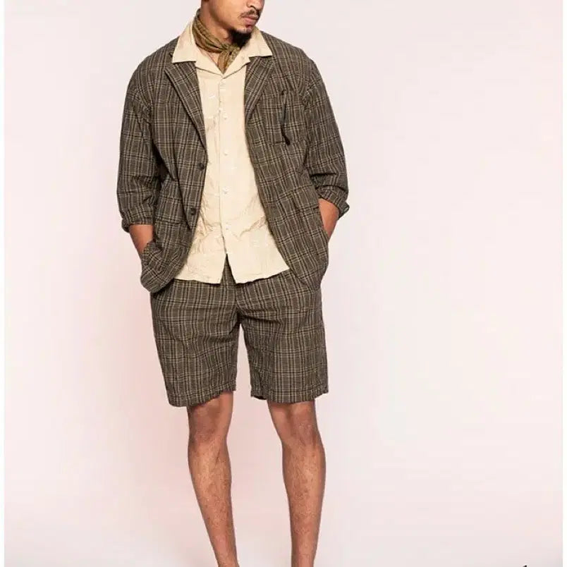[BUNJANG] Engineered Garments Sunset Shorts Brown M / 엔지니어드가먼츠 선셋 쇼츠 브라운 M
