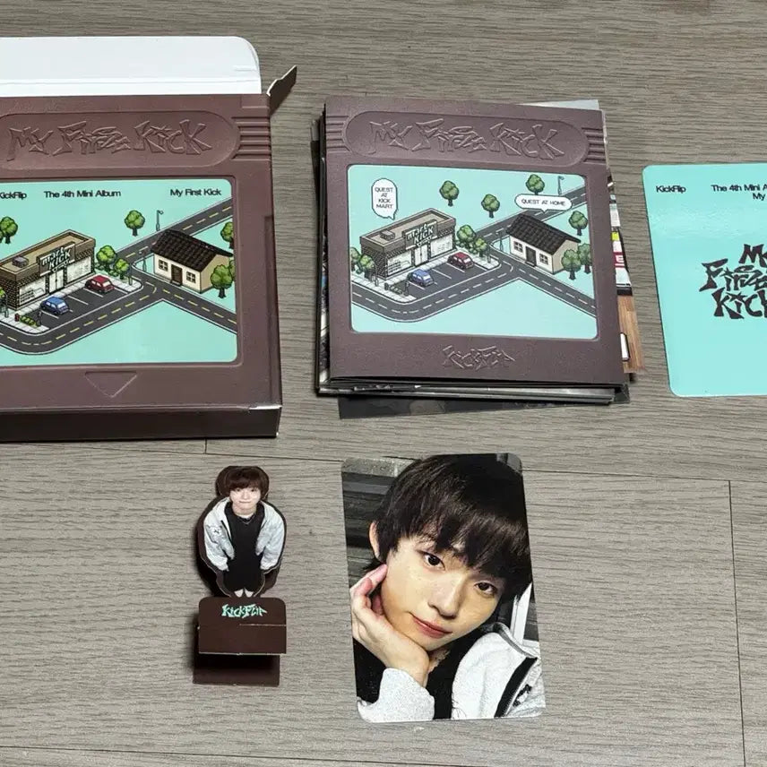 [BUNJANG] Kickflip My First Kick Album Platform Version with Keiju Photocard / 킥플립 My First Kick 개봉 앨범 플랫폼 + 케이주 포카