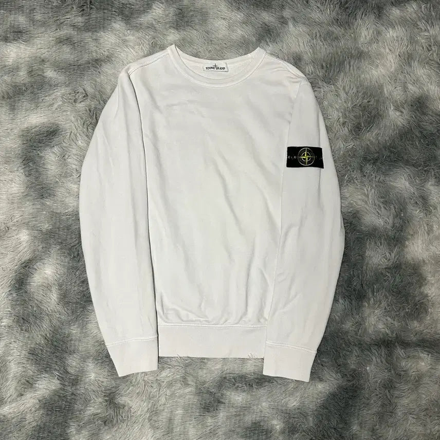 [SOLD OUT] [XL size] 스톤아일랜드 맨투맨 화이트