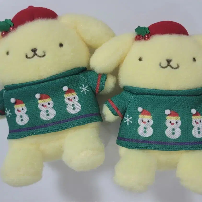 [SOLD OUT] 산리오 폼폼푸린 2022 크리스마스 어글리후드 인형 마스코트 일본 정품