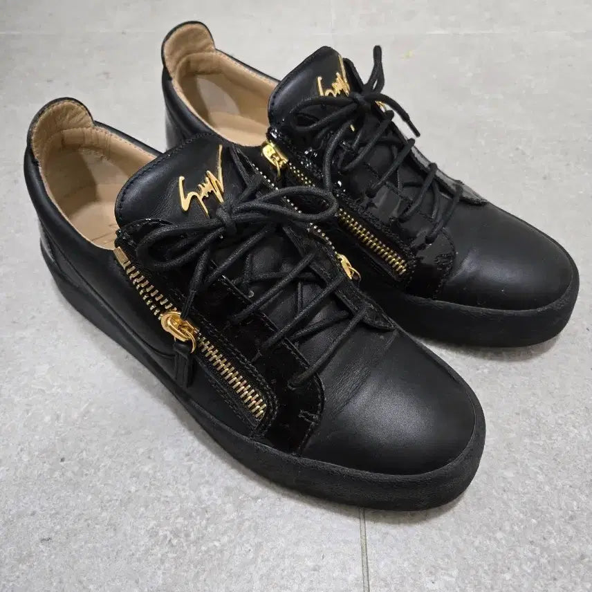[BUNJANG] Giuseppe Zanotti Black Sneakers (Size 42) / [정품]42 쥬세페자노티 블랙 스니커즈
