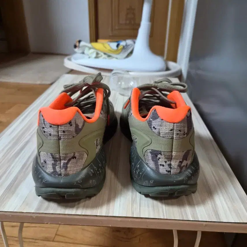 [BUNJANG] Adidas Camo/Orange Sneakers / 카모/오렌지색 운동화 아디다스