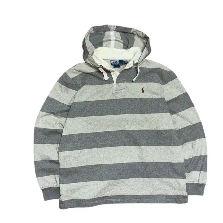 [SOLD OUT] 폴로 랄프로렌 레어 빈티지 럭비티 후드티