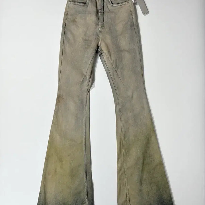 [BUNJANG] Rick Owens Bolan Bootcut Denim Pants Pearl/Acid Degrade Size 26 / 릭오웬스 볼란 부츠컷 데님 팬츠 펄 애시드 디그레이드 26사이즈
