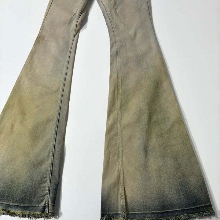 [BUNJANG] Rick Owens Bolan Bootcut Denim Pants Pearl/Acid Degrade Size 26 / 릭오웬스 볼란 부츠컷 데님 팬츠 펄 애시드 디그레이드 26사이즈