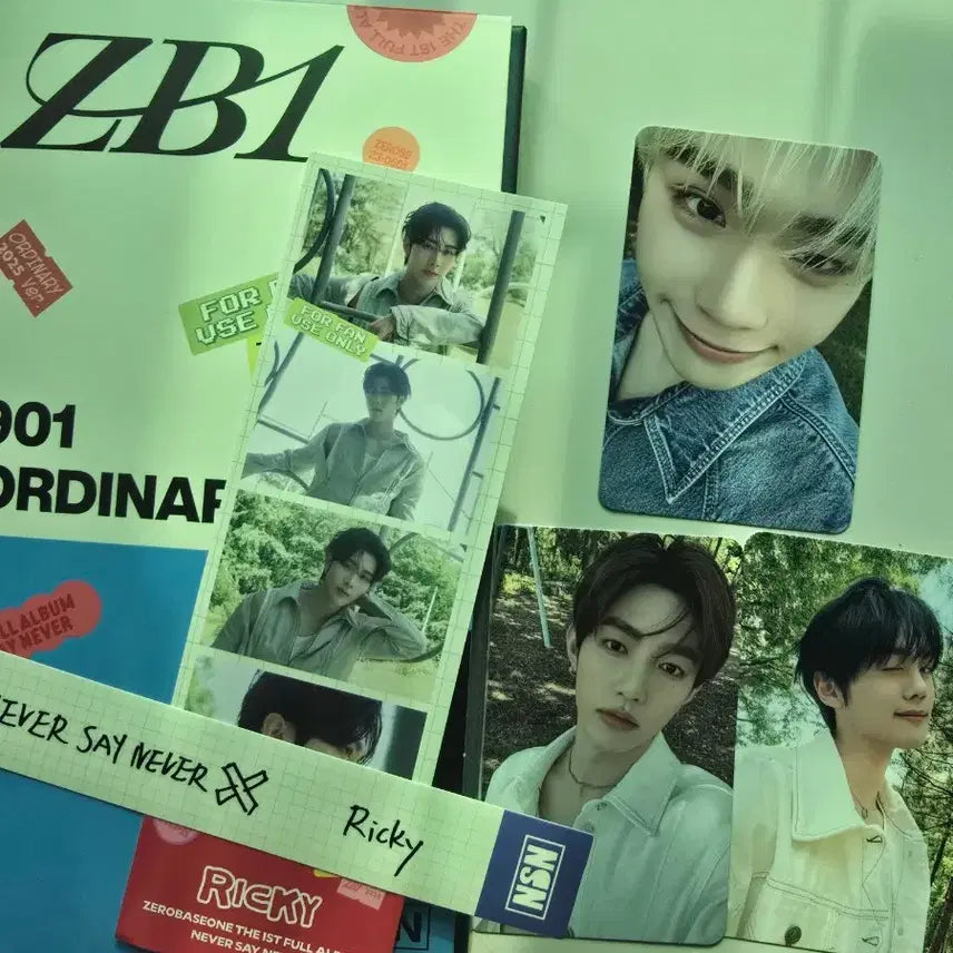 [BUNJANG] ZEROBASEONE THE 1ST Album "Never Say Never" (Icon ver, Ordinary ver, Digipack ver) Bundle Set (Unsealed) / 개봉 3버전 세트 앨범 일괄 양도