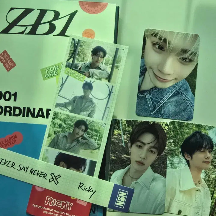 [BUNJANG] ZEROBASEONE THE 1ST Album "Never Say Never" (Icon ver, Ordinary ver, Digipack ver) Bundle Set (Unsealed) / 개봉 3버전 세트 앨범 일괄 양도