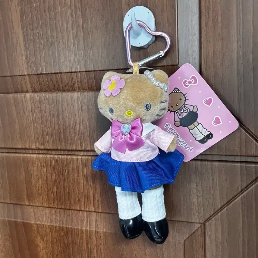 [BUNJANG] Hello Kitty School Uniform Long-Legged Doll Keyring / 헬로키티 교복 롱다리 인형 키링