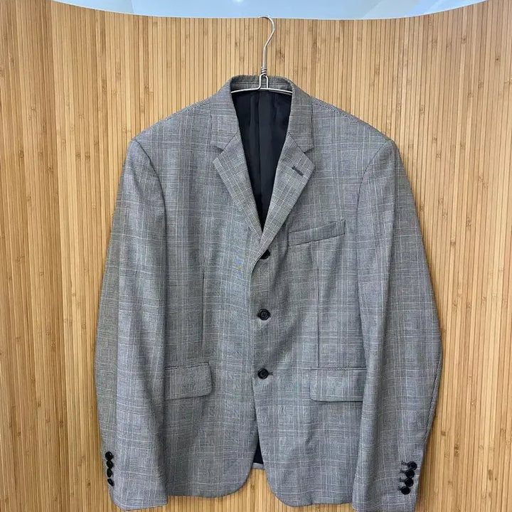[BUNJANG] MNGU Check Pattern Blazer Jacket / MNGU 체크 패턴 블레이저 자켓 판매