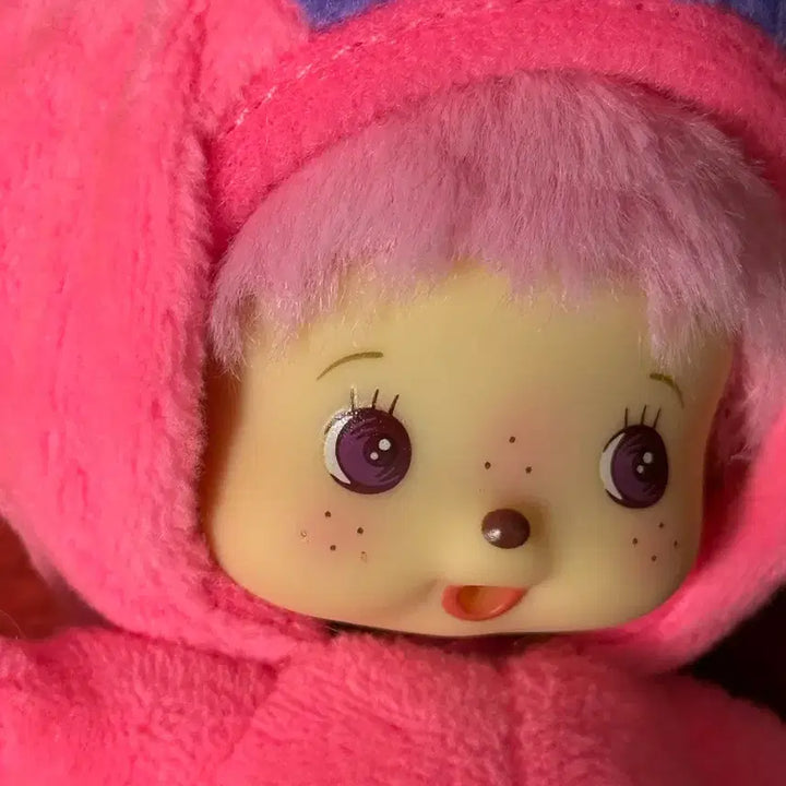 [BUNJANG] Sinako X Bebechichi Monchhichi Keyring / 시나코 콜라보 베베치치 키링 | 시나코콜라보 몬치치