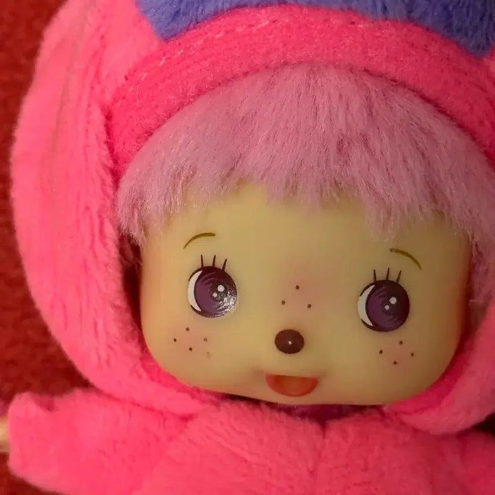 [BUNJANG] Sinako X Bebechichi Monchhichi Keyring / 시나코 콜라보 베베치치 키링 | 시나코콜라보 몬치치