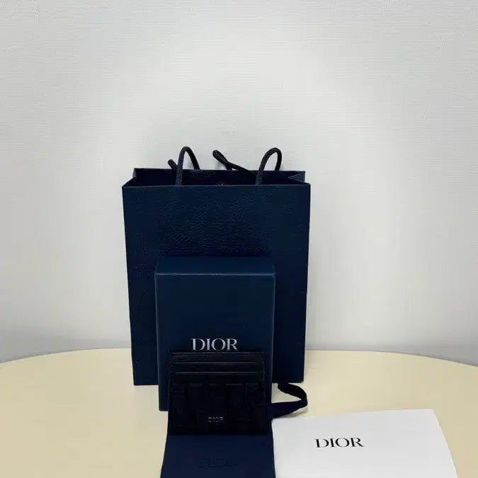 [SOLD OUT] (새상품급) / (정품) 디올 오블리크 카드지갑 -풀구성