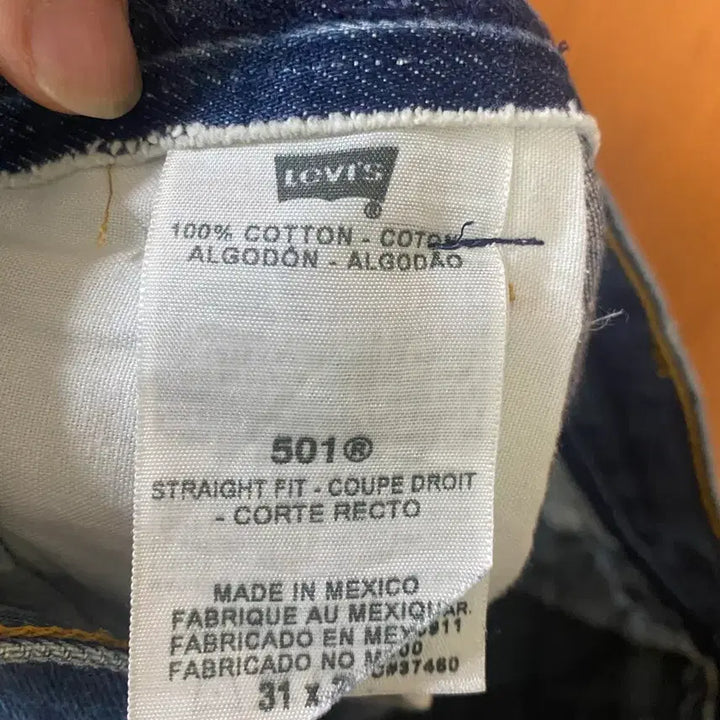 [BUNJANG] LEVIS 501 Reworked Cut-Off Denim Pants / [LEVIS] 리바이스 501 리워크 컷오프 데님팬츠 30사이즈
