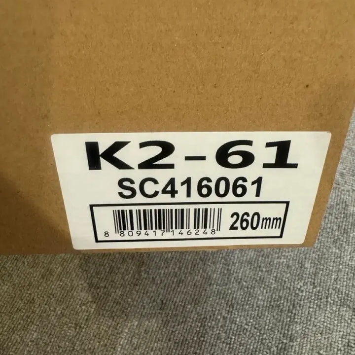 [BUNJANG] K2 K2-61 Safety Shoes 260mm / K2 세이프티 K2-61 안전화 260 (BOA다이얼식) 팝니다
