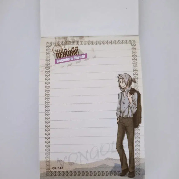 [BUNJANG] Katekyo Hitman Reborn! Notebook &amp; Memo Pad Set / (5월 세일)[고전문구] 가정교사히트맨 리본 메모 수첩 세트