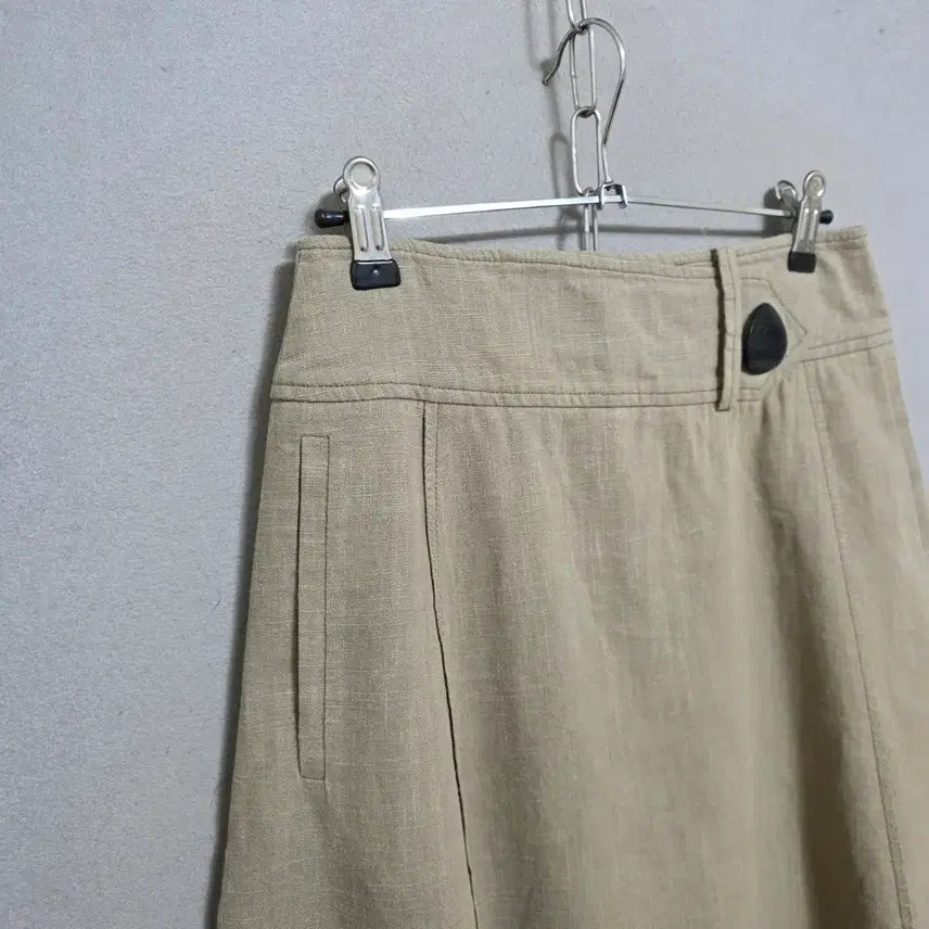 [BUNJANG] VOV Linen Long Skirt / VOV 린넨 롱스커트 n4163