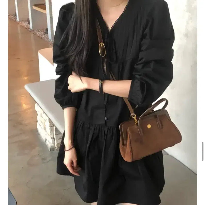 [BUNJANG] Onewool One-Piece Dress / 에이블리 오뉴월 원피스 1회잠시착용