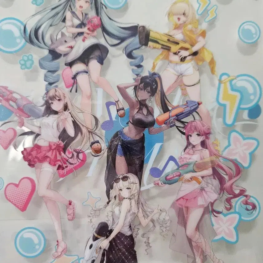 [BUNJANG] Goddess of Victory: NIKKE Shibuya Loft Pop-Up Swimsuit Series Acrylic Panel (Sealed) / 미개봉)승리의 여신 니케 로프트 팝업 수영복 시리즈 아크릴 패널