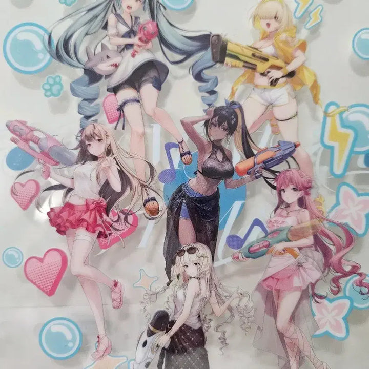 [BUNJANG] Goddess of Victory: NIKKE Shibuya Loft Pop-Up Swimsuit Series Acrylic Panel (Sealed) / 미개봉)승리의 여신 니케 로프트 팝업 수영복 시리즈 아크릴 패널