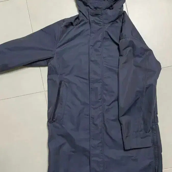[BUNJANG] Custom Mellow Hooded Windbreaker Navy Size M / 커스텀 멜로우 바람막이