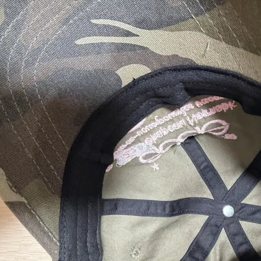 [BUNJANG] aeae WEB LOGO CAMO 5 Pannel Ball Cap / aeae 에이이에이이 카모 볼캡 WEB LOGO CAMO 5 PANNEL