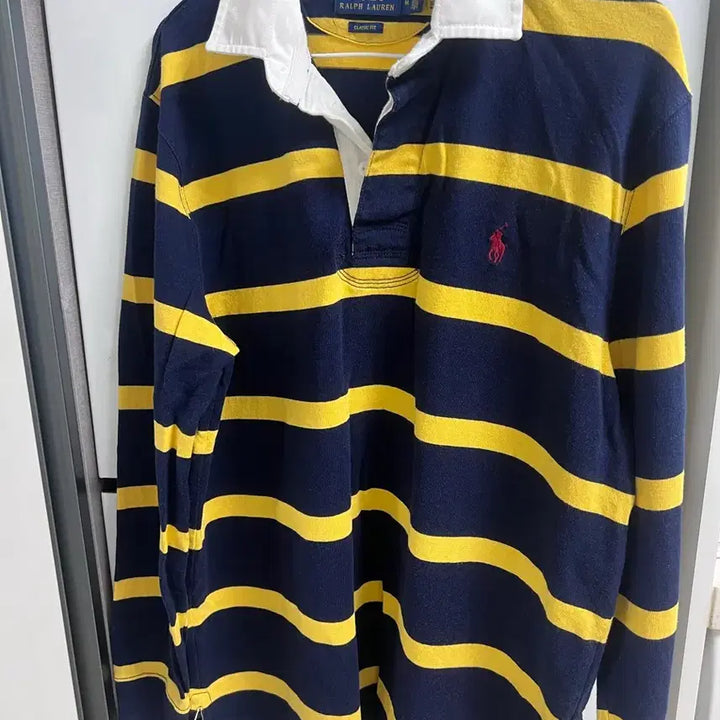 [BUNJANG] Polo Rugby Shirt M Size / 폴로 럭비티 M 백화점구매