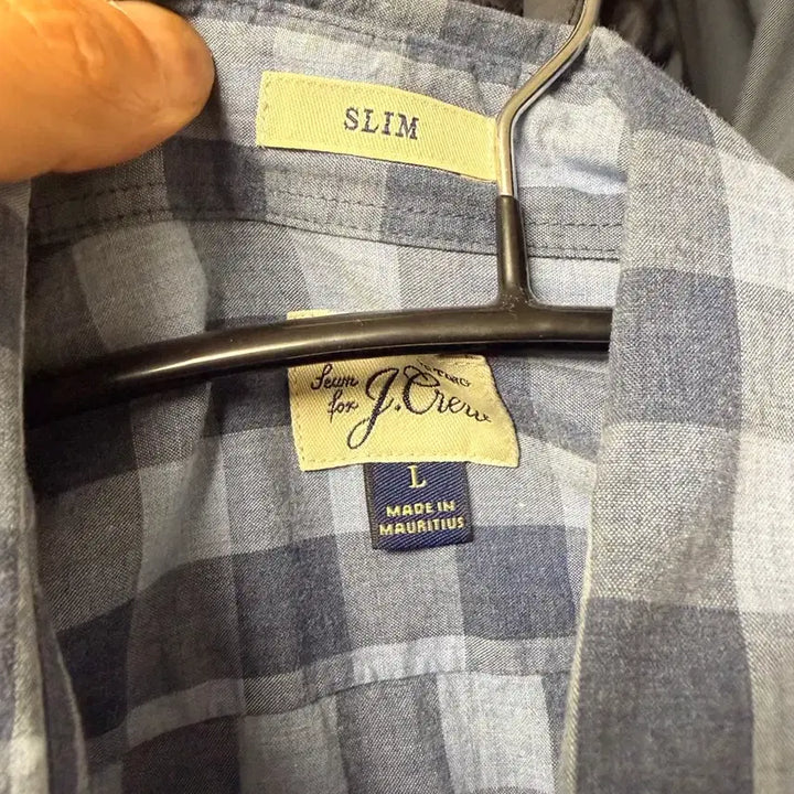 [BUNJANG] J.Crew Slim Fit Checkered Shirt - Size L / 제이크루 셔츠 슬림핏 L