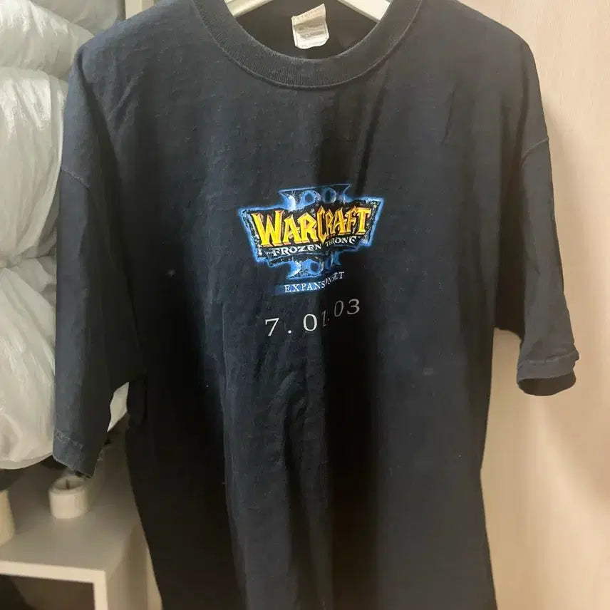 [BUNJANG] Vintage Warcraft Game Tee / 빈티지티셔츠 워크래프트 게임티 밴드티 랩티