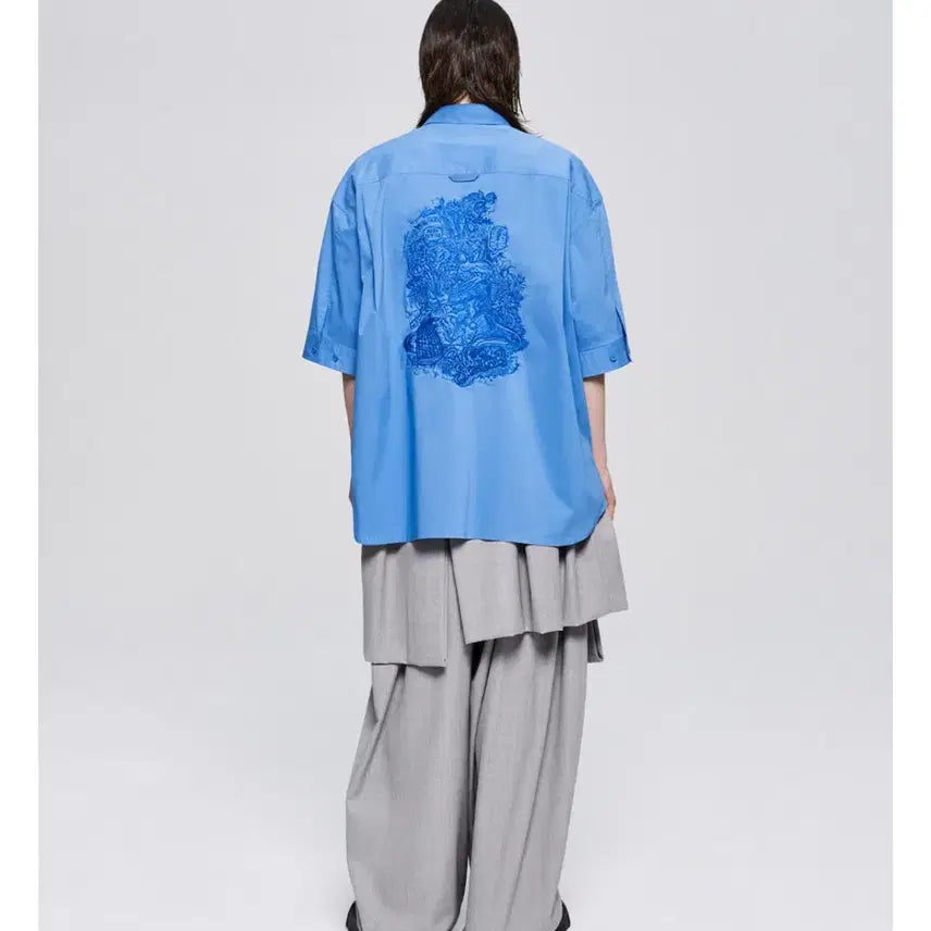 [SOLD OUT] 송지오옴므 / 위너브라더스 블루 셔츠 / 50