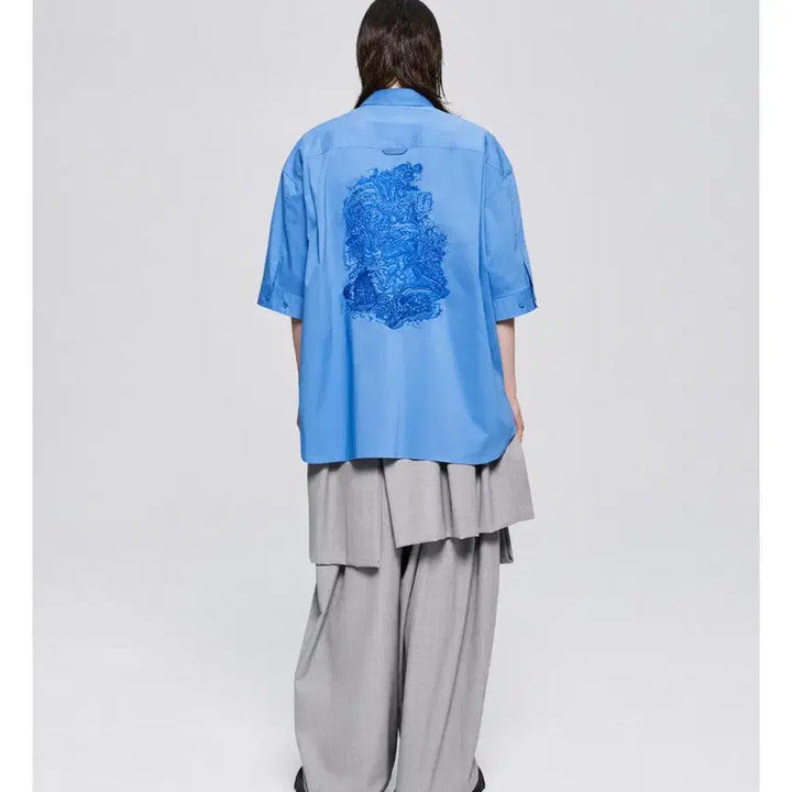 [SOLD OUT] 송지오옴므 / 위너브라더스 블루 셔츠 / 50