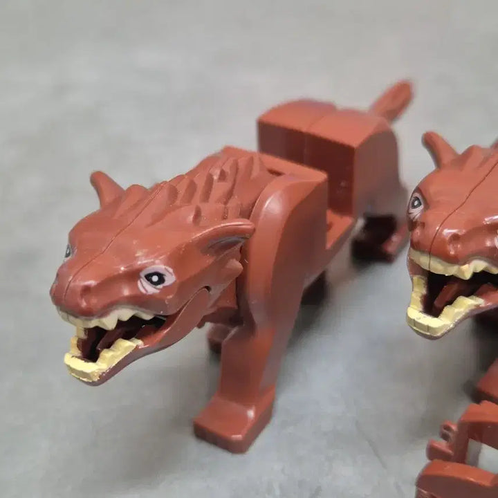 [BUNJANG] Warg Compatible Lego Figures Bundle Set / 레고 호환 와르그 3마리 일괄