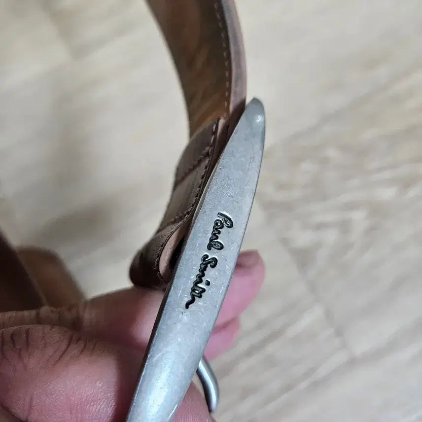 [BUNJANG] Paul Smith Stripe Leather Belt / Paul Smith 스트라이프