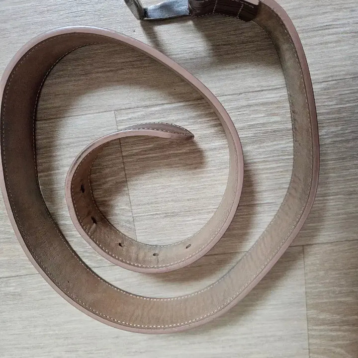[BUNJANG] Paul Smith Stripe Leather Belt / Paul Smith 스트라이프