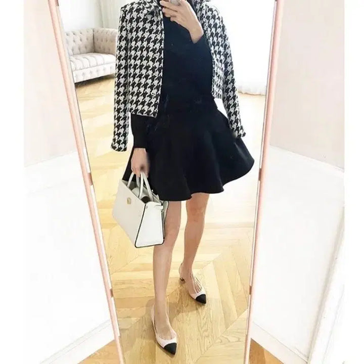 [BUNJANG] Blancho Essential Knit Skirt Long Black / 블랑쇼 에센셜 니트 스커트 롱 s 블랙