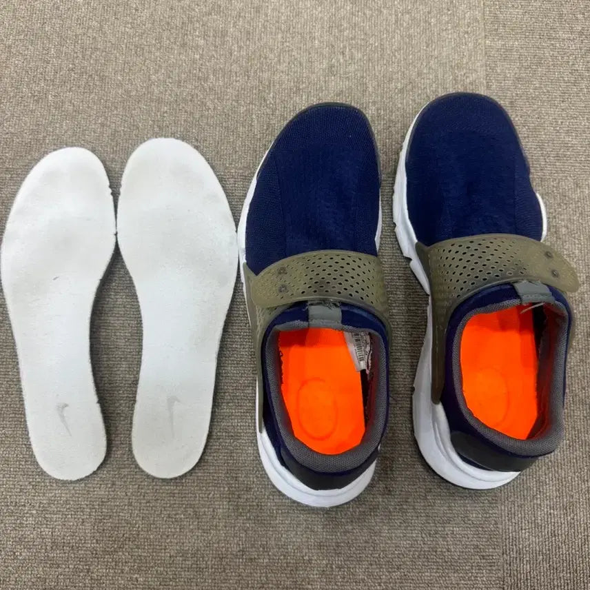 [BUNJANG] Nike Sock Dart KJCRD Binary Blue Sneakers / [빈티지] 나이키 삭다트 KJCRD바이너리 블루 (280)