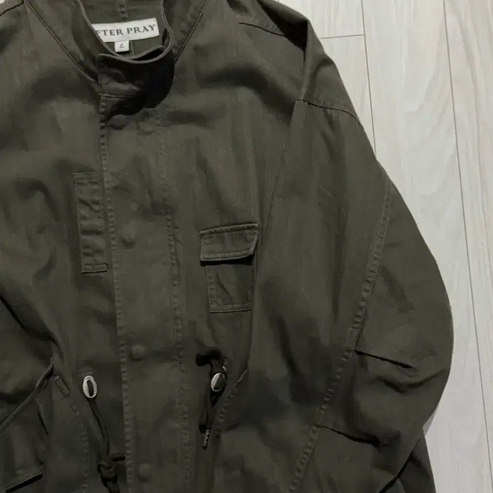 [BUNJANG] Afterpray Neo Fishtail Coat Khaki L / 26SS 애프터프레이 네오 피쉬테일 코트 카키 L