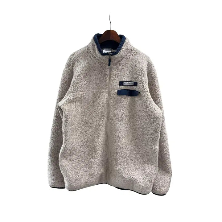 [BUNJANG] Columbia Beige Fleece Jacket XL / [XL] 컬럼비아 베이지 플리스
