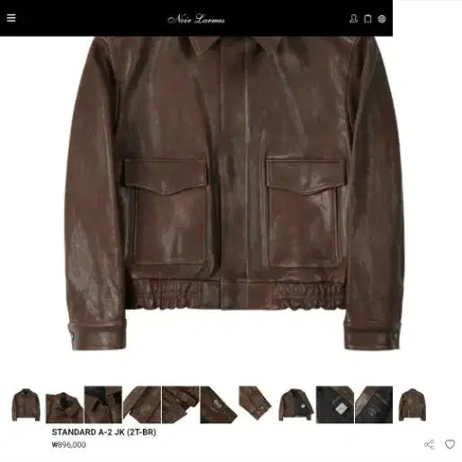 [BUNJANG] Noir Larmes A2 Jacket / 느와르 라르메스 25fw a2 자켓